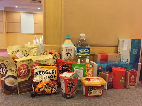 11 thương hiệu thực phẩm hàng đầu Hàn Quốc được bày bán tại Hà Nội